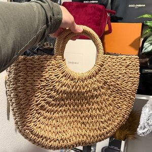 Straw Tote Bag